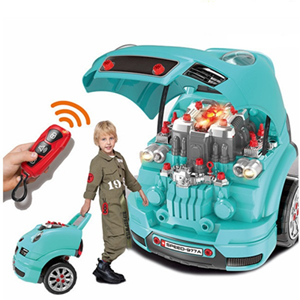 اسباب بازی ماشین ریموت دار موتور مستر Motor Master مدل کاپوت پورشه آبی Kids Engine Toy_اسباب بازی ماشین